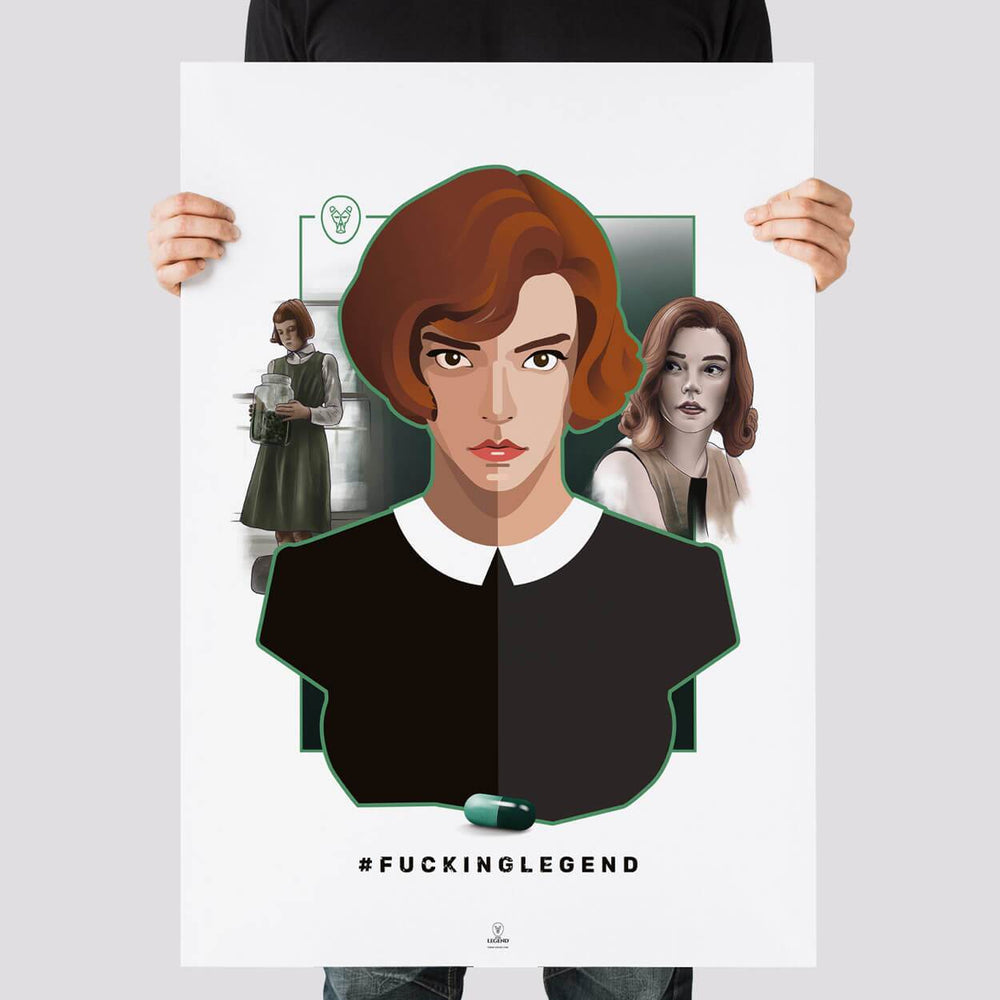 
                  
                    Poster Beth Harmon - The Queen's Gambit
                  
                