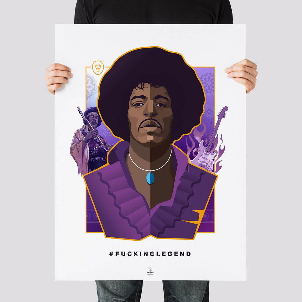 
                  
                    Poster Jimi Hendrix
                  
                