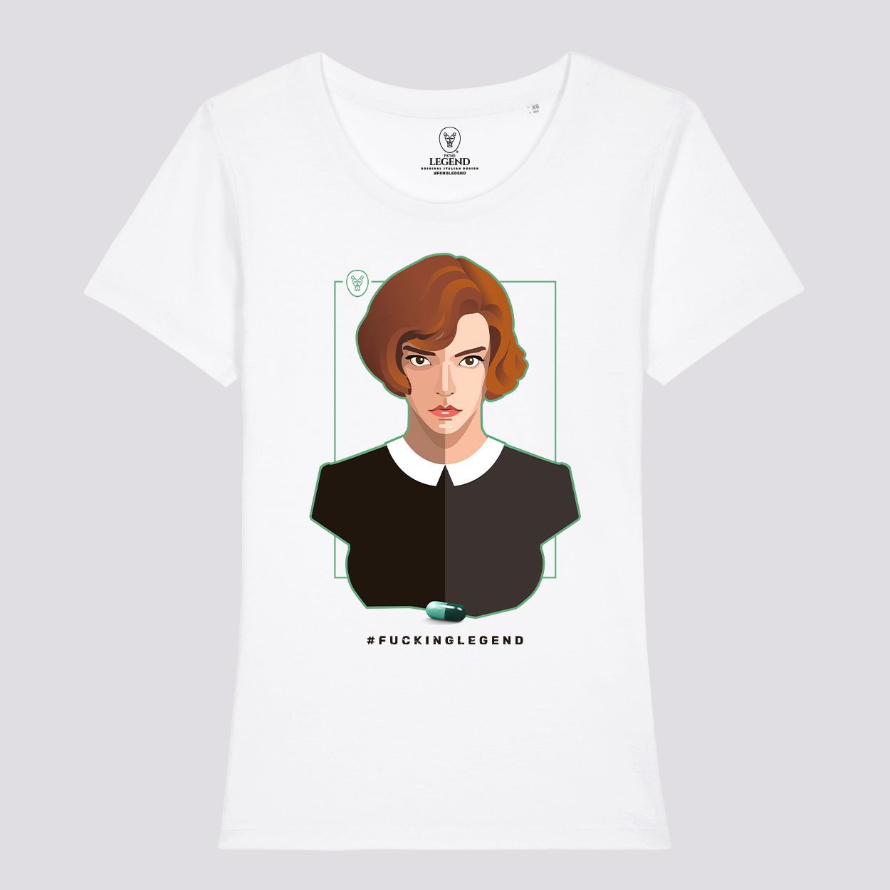 T-Shirt Lady "Elizabeth" - FK'NG LEGEND