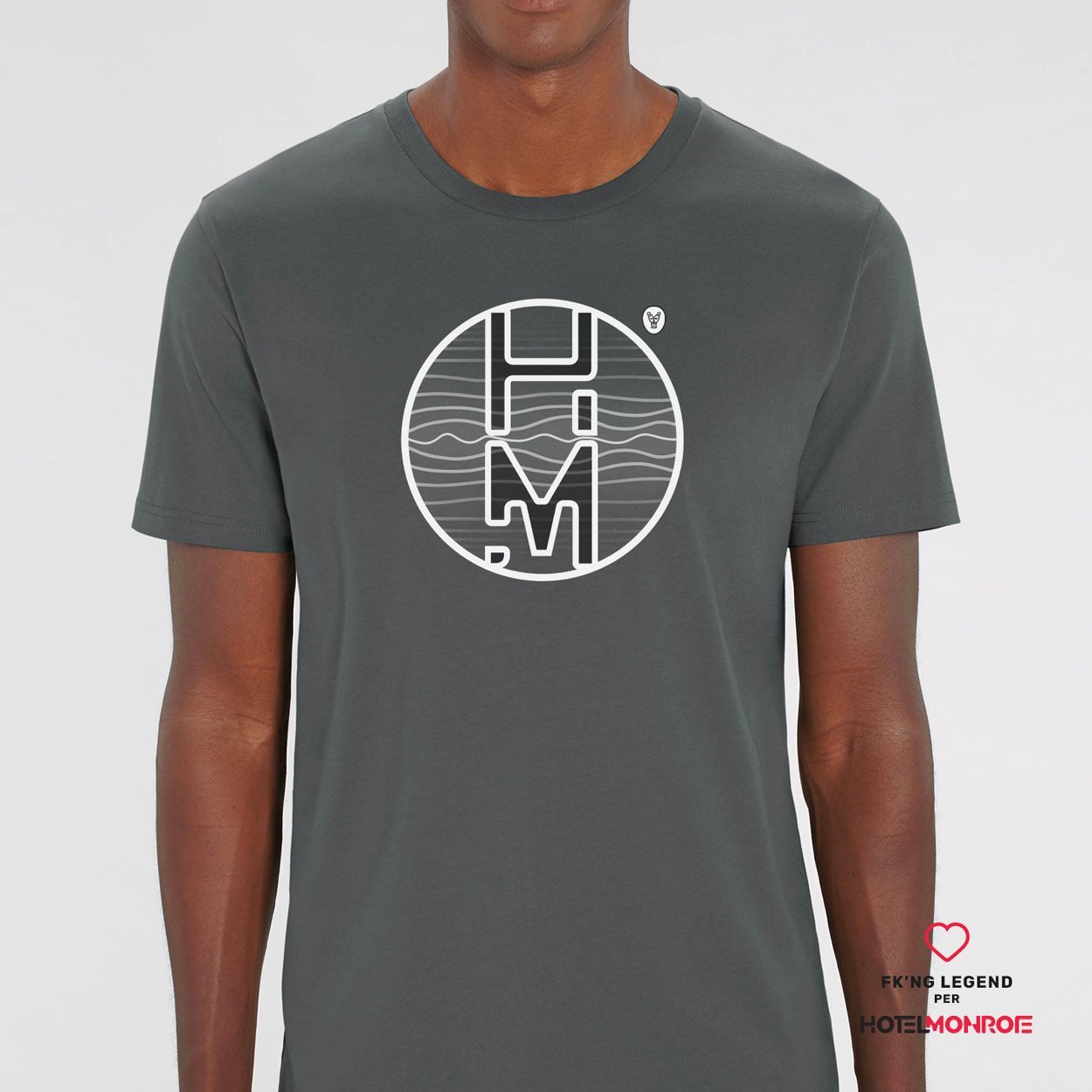 
                  
                    T-Shirt UNISEX - HOTEL MONROE - Grey - FK'NG LEGEND
                  
                
